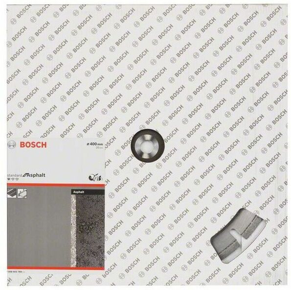 Bosch Disque à tronçonner diamanté Standard for Asphalt, 400 x 20,00 x 3,6 x 10
