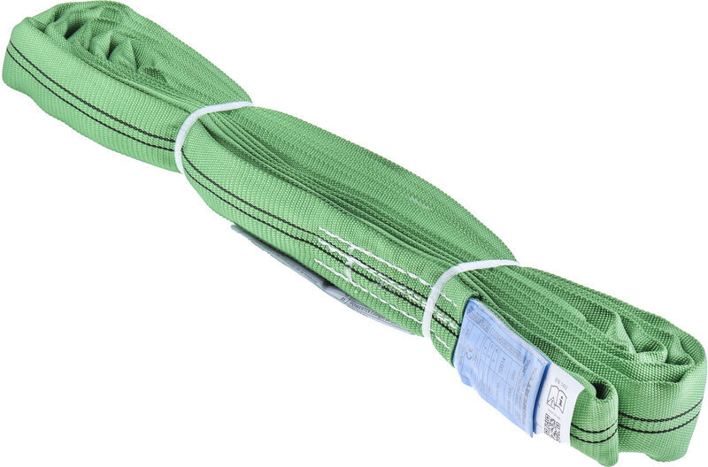 RS PRO Elingue Vert, traction 2T, longueur 12m RS PRO Elingue Vert, traction 2T, longueur 12m