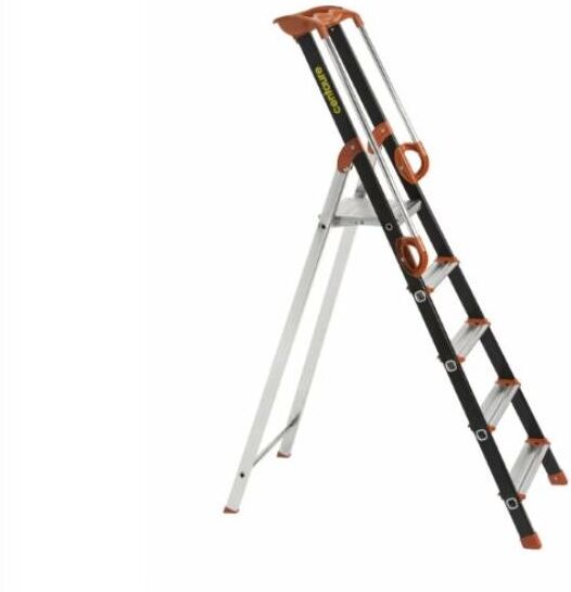 MILWAUKEE Escabeaux Aluminium Pro'Up Centaure 5 Marches Serties -239205 - - MILWAUKEE Escabeaux Aluminium Pro'Up Centaure 5 Marches Serties -239205 - -