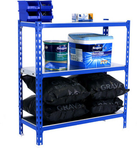 SIMONRACK Étagère métallique 3 niveaux - 900 x 800 x 500 mm - KIT SIMONCLICK MINI - Bleu SIMONRACK Étagère métallique 3 niveaux - 900 x 800 x 500 mm - KIT SIMONCLICK MINI - Bleu