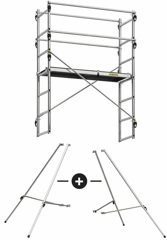 Centaure - KIT réhausse pour échafaudage TEK'UP ou QUAD UP EVOLUTION, pour Centaure - KIT réhausse pour échafaudage TEK'UP ou QUAD UP EVOLUTION, pour