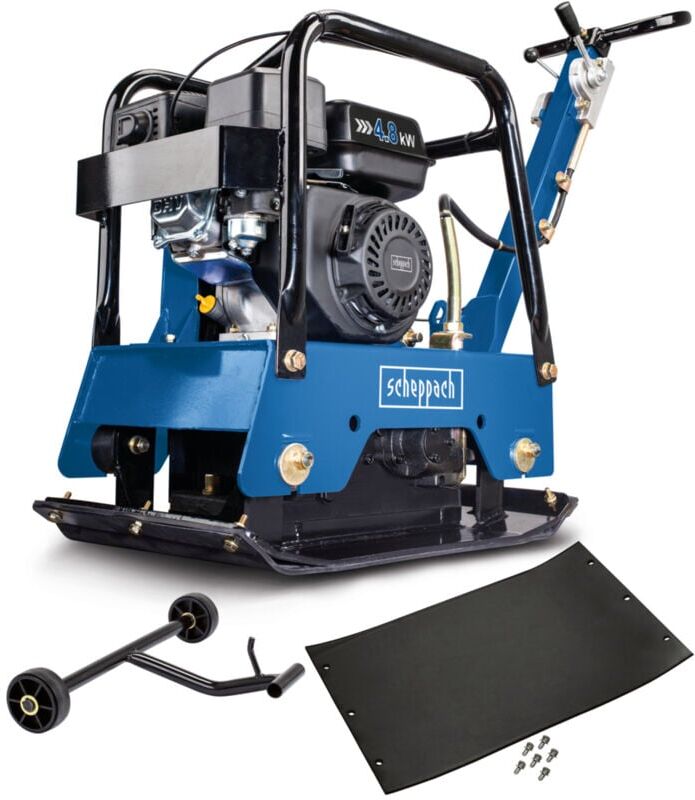 SCHEPPACH Plaque Compacteur Vibrant Motor Essence 6,5 Hp Scheppach Hp2500S SCHEPPACH Plaque Compacteur Vibrant Motor Essence 6,5 Hp Scheppach Hp2500S