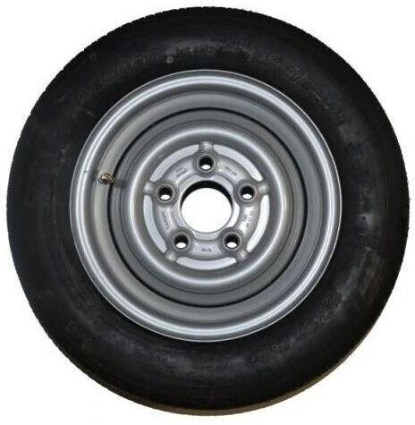 Roue complète 155/70R12C 5 trous 140 mm Déport 0 Roue complète 155/70R12C 5 trous 140 mm Déport 0