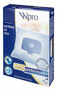 WPRO Sacs Aspirateur Tr245-Mw X4 Trisa Wpro 481281718875 WPRO Sacs Aspirateur Tr245-Mw X4 Trisa Wpro 481281718875