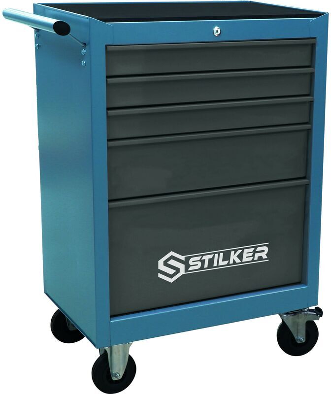 Equinoxe - SERVANTE D'ATELIER 5 TIROIRS 160 outils S25085 Equinoxe - SERVANTE D'ATELIER 5 TIROIRS 160 outils S25085