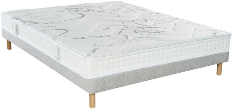 ESSENZIA Ensemble MORPHOZONE 200, Sommier Tradition Graphic et Pieds 90x190 STRETCH ESSENZIA Ensemble MORPHOZONE 200, Sommier Tradition Graphic et Pieds 90x190 STRETCH