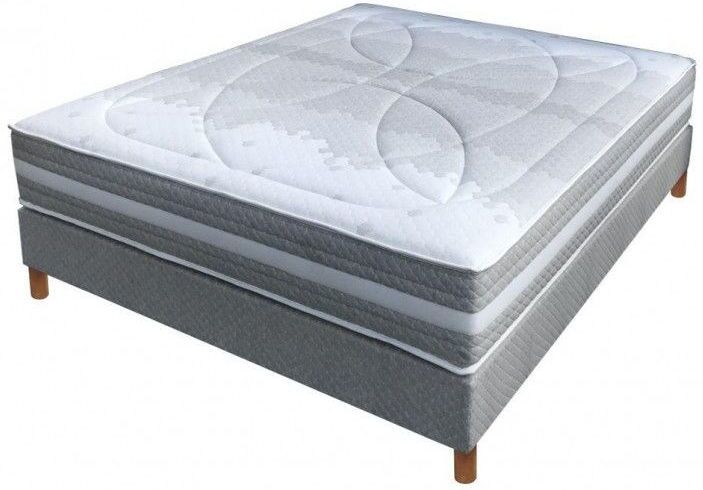 ESSENZIA Ensemble SPRING 3200, Sommier Multiensachés Grand Confort et pieds STRETCH ESSENZIA Ensemble SPRING 3200, Sommier Multiensachés Grand Confort et pieds STRETCH