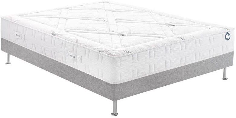 BULTEX Ensemble I NOVO 9300 + Sommier Confort Medium Morphologique 3 zones + Pieds BULTEX Ensemble I NOVO 9300 + Sommier Confort Medium Morphologique 3 zones + Pieds