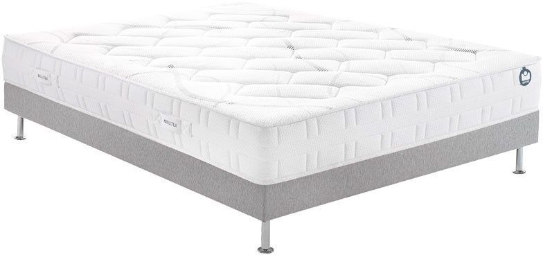 BULTEX Ensemble I NOVO 9400 + Sommier Confort Medium Morphologique 3 Zones + Pieds BULTEX Ensemble I NOVO 9400 + Sommier Confort Medium Morphologique 3 Zones + Pieds