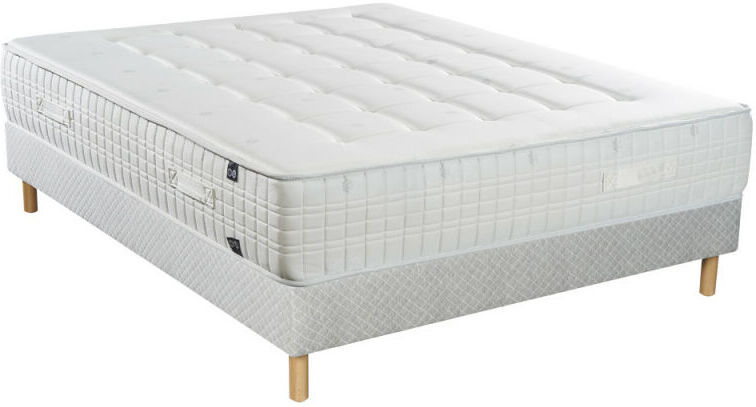 ALITEA HOTEL Ensemble ROYAL + Sommier Tradition Graphic Gris 20cm + Pieds King Size 180x200 ALITEA HOTEL Ensemble ROYAL + Sommier Tradition Graphic Gris 20cm + Pieds King Size 180x200