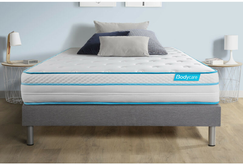 BODYCARE Matelas BodyMax micro ressorts ensachés et mémoire de forme 140x200