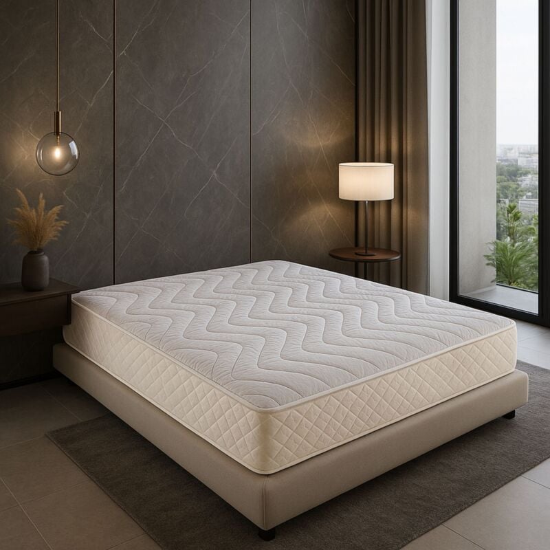 Nuits D'or - Matelas Mémoire de Forme 60 Kg/m3 140x200 x 20 cm Ferme - 5 Zones Nuits D'or - Matelas Mémoire de Forme 60 Kg/m3 140x200 x 20 cm Ferme - 5 Zones
