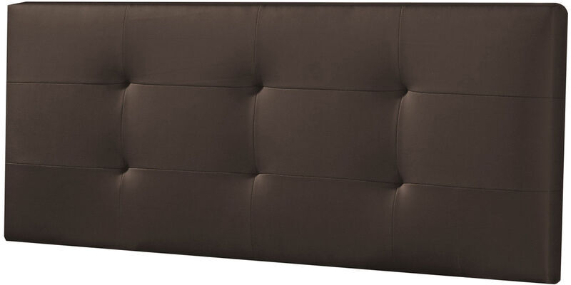 Vs Venta-stock - TÊTE DE LIT CARLA 160X60 CHOCOLAT