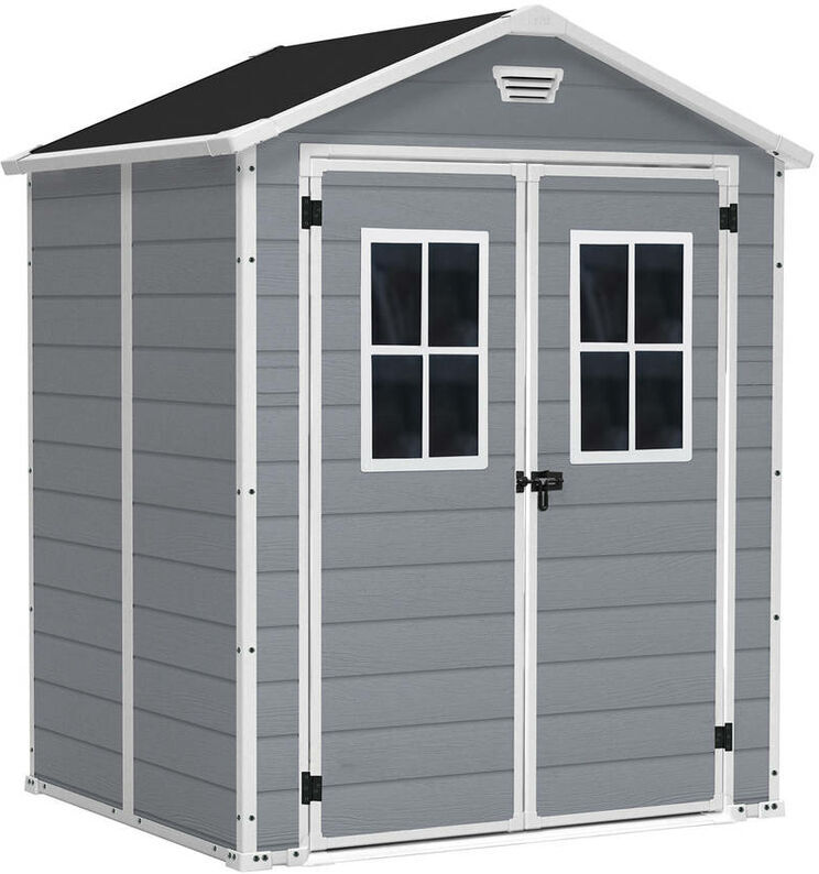 Keter - ABRI JARDIN RESINE - PREMIUM 65 DPF- 2,3M² - GRIS Keter - ABRI JARDIN RESINE - PREMIUM 65 DPF- 2,3M² - GRIS