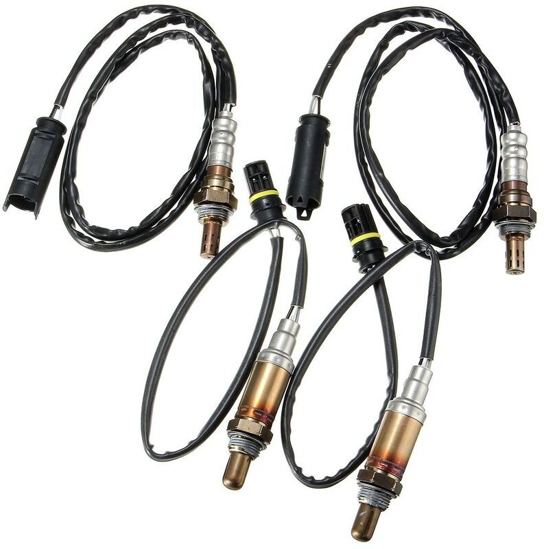DRILLPRO 4Pcs Capteur oxygène avant arrière pour BMW 323i 330i 525i 530i X3 X5 DRILLPRO 4Pcs Capteur oxygène avant arrière pour BMW 323i 330i 525i 530i X3 X5