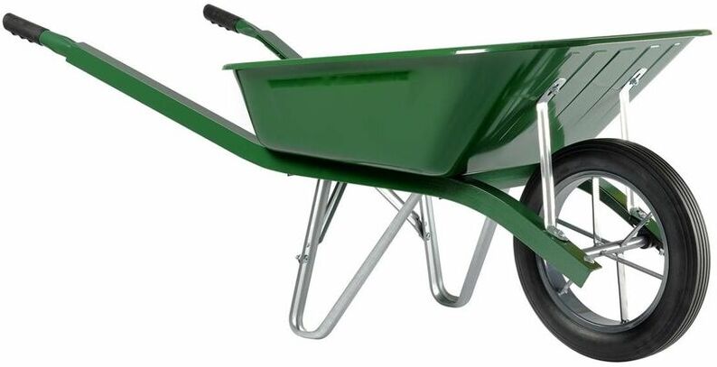 BROUETTEDIRECT Brouette BATI 90 L peinte roue pleine BROUETTEDIRECT Brouette BATI 90 L peinte roue pleine