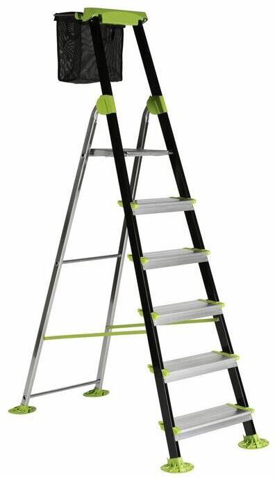 HITACHI - HIKOKI Escabeau aluminium GARDEN STEP 6 marches HITACHI - HIKOKI Escabeau aluminium GARDEN STEP 6 marches