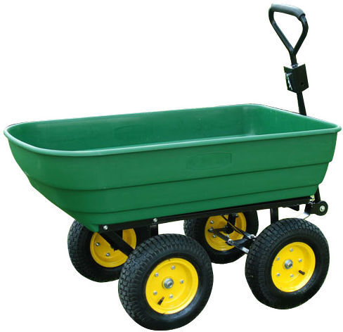 Homcom - Chariot de jardin a main garden cart truck cuve basculante max. 250 Kg Homcom - Chariot de jardin a main garden cart truck cuve basculante max. 250 Kg