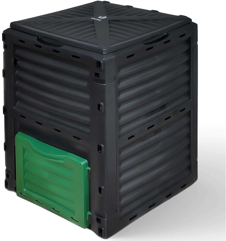 VOUNOT Composteur de jardin 300L réinforcé pour Jardin Déchets Lot de 1 VOUNOT Composteur de jardin 300L réinforcé pour Jardin Déchets Lot de 1
