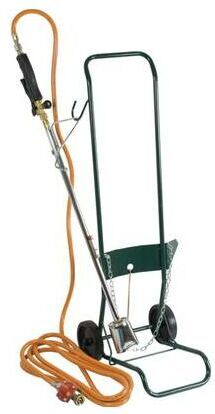 Ribimex - Ensemble desherbeur thermique avec chariot porte bouteille Ribimex - Ensemble desherbeur thermique avec chariot porte bouteille