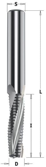 Cmt Orange Tools - 195.160.11 HM FR.HELICOIDALE Z3/R POS D=16X55XL110 HM DR Cmt Orange Tools - 195.160.11 HM FR.HELICOIDALE Z3/R POS D=16X55XL110 HM DR