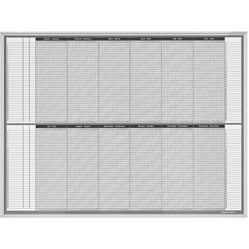 MAGNETOPLAN ® Kit de planning personnel et de projets - pour 35 employés ou projets - l x h MAGNETOPLAN ® Kit de planning personnel et de projets - pour 35 employés ou projets - l x h