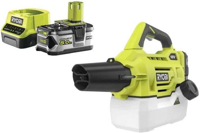RYOBI Pack RYOBI Brumisateur RYOBI 18V One Plus 2L - RY18FGA-0 - 1 batterie 18V 5.0Ah RYOBI Pack RYOBI Brumisateur RYOBI 18V One Plus 2L - RY18FGA-0 - 1 batterie 18V 5.0Ah