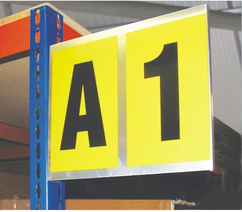 CERTEO Panneau en aluminium - double, pour 2 caractères - hauteur x largeur 260 x 310 CERTEO Panneau en aluminium - double, pour 2 caractères - hauteur x largeur 260 x 310