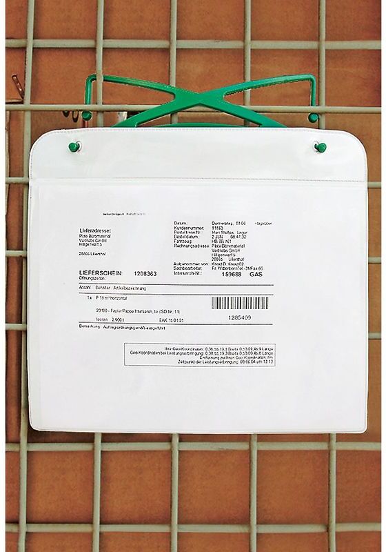 CERTEO Porte-documents magnétique - avec crochet et bande magnétique, pour format A5 CERTEO Porte-documents magnétique - avec crochet et bande magnétique, pour format A5