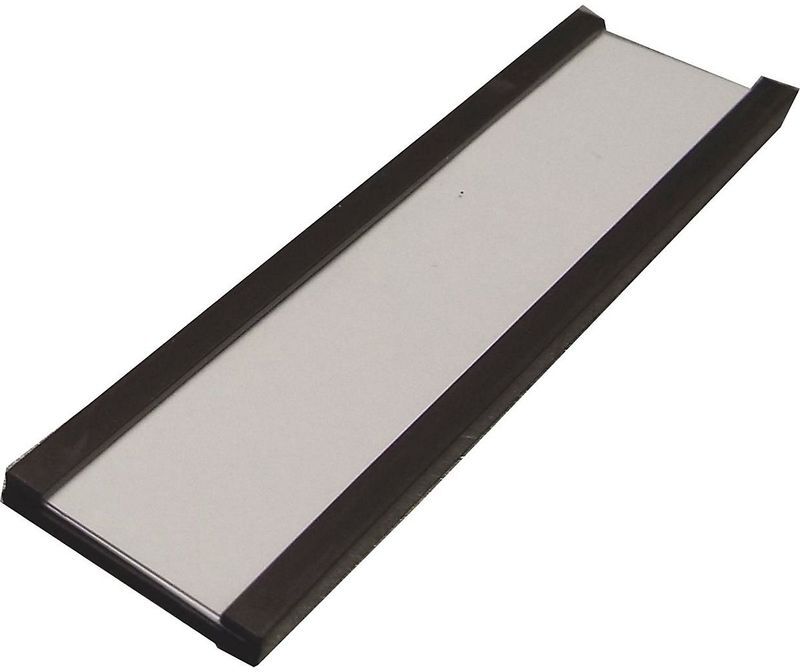 CERTEO Porte-étiquette magnétique - lot de 100 - hauteur 20 mm, longueur 80 mm CERTEO Porte-étiquette magnétique - lot de 100 - hauteur 20 mm, longueur 80 mm