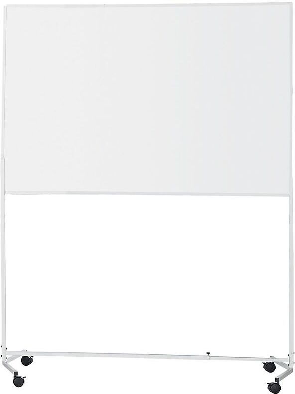 QUIPO Tableau blanc avec châssis roulant - magnétique - l x h 1500 x 1000 mm - Quipo QUIPO Tableau blanc avec châssis roulant - magnétique - l x h 1500 x 1000 mm - Quipo