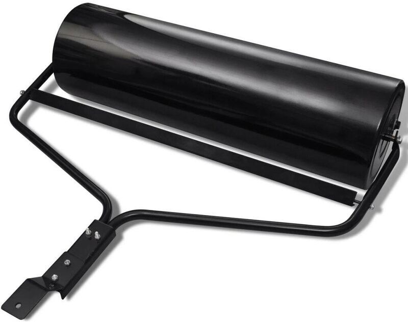 Hommoo - Rouleau à gazon de jardin Noir 68 L HDV03884 Hommoo - Rouleau à gazon de jardin Noir 68 L HDV03884