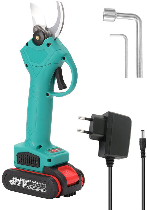 HAPPYSHOPPING Secateur electrique, secateur rechargeable pour arbres fruitiers de jardinage HAPPYSHOPPING Secateur electrique, secateur rechargeable pour arbres fruitiers de jardinage