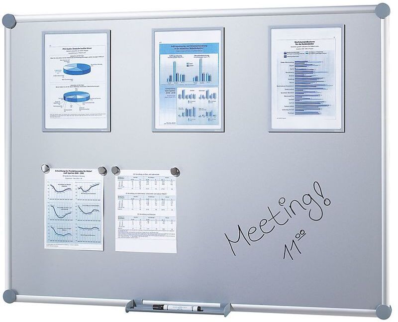 CERTEO Tableau d'affichage - surface en tôle d'acier - l x h 1200 x 900 mm - Coloris CERTEO Tableau d'affichage - surface en tôle d'acier - l x h 1200 x 900 mm - Coloris