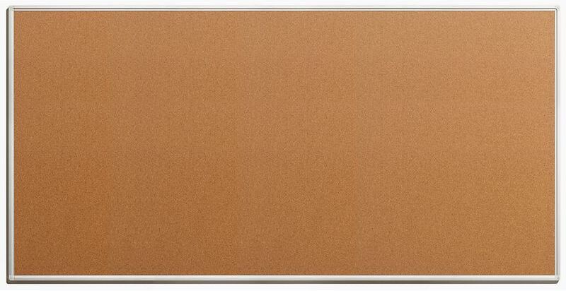 CERTEO Tableau pour épingles - en liège naturel - largeur 2000 mm, hauteur 1000 mm CERTEO Tableau pour épingles - en liège naturel - largeur 2000 mm, hauteur 1000 mm