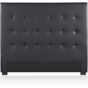 Tête de lit capitonnée Premium 140cm Noir