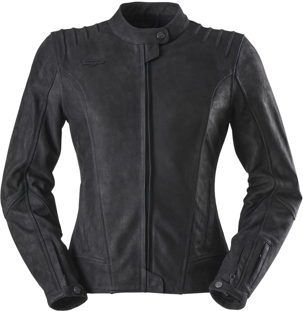 Furygan Elena Veste en cuir de moto pour dames Noir taille : M