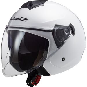 LS2 OF573 Twister II Solid Casque Jet Blanc taille :