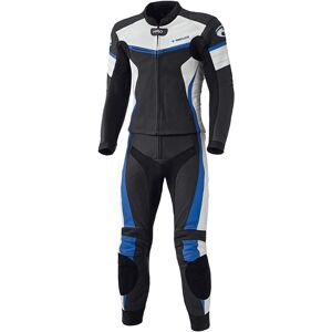 Held Spire Costume en cuir de moto de deux pieces Noir Bleu taille : 62