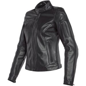 Dainese Nikita 2 Veste de moto en cuir de dames Noir taille : 52