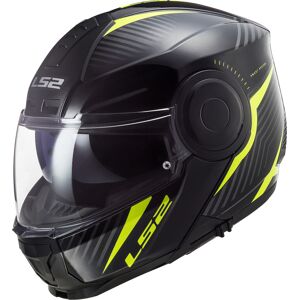 LS2 FF902 Scope Skid Casque Noir Jaune taille : S