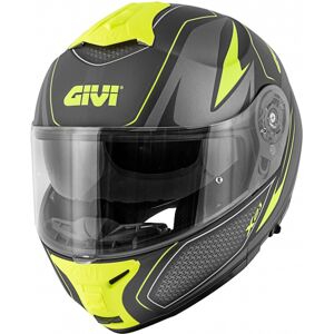 GIVI X.21 Challenger Shiver Casque Noir Jaune taille : S