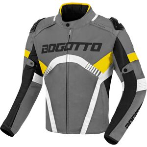 Bogotto Boomerang veste textile de moto impermeable Gris Jaune taille 3XL