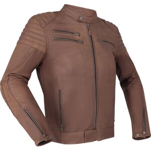 Richa Charleston Veste en cuir de moto Brun taille : 52