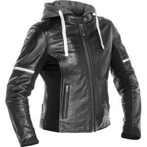 Richa Toulon 2 Veste en cuir de moto pour dames Noir taille : 36