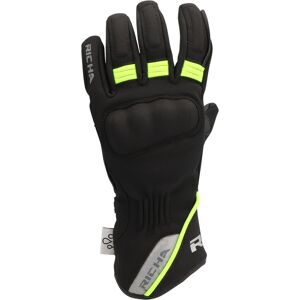 Richa Torch impermeable a l?eau dames gants de moto Noir Jaune taille : S