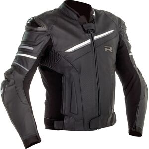 Richa Mugello 2 veste en cuir de moto perforee Noir Blanc taille : 60