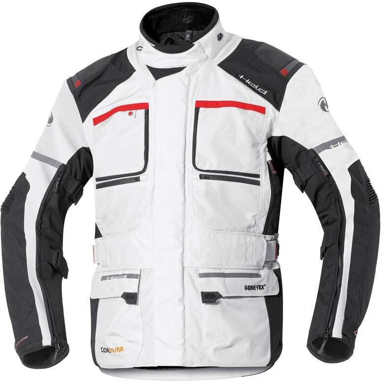 Held Carese II veste textile moto femme et homme Noir Gris taille : 52 54