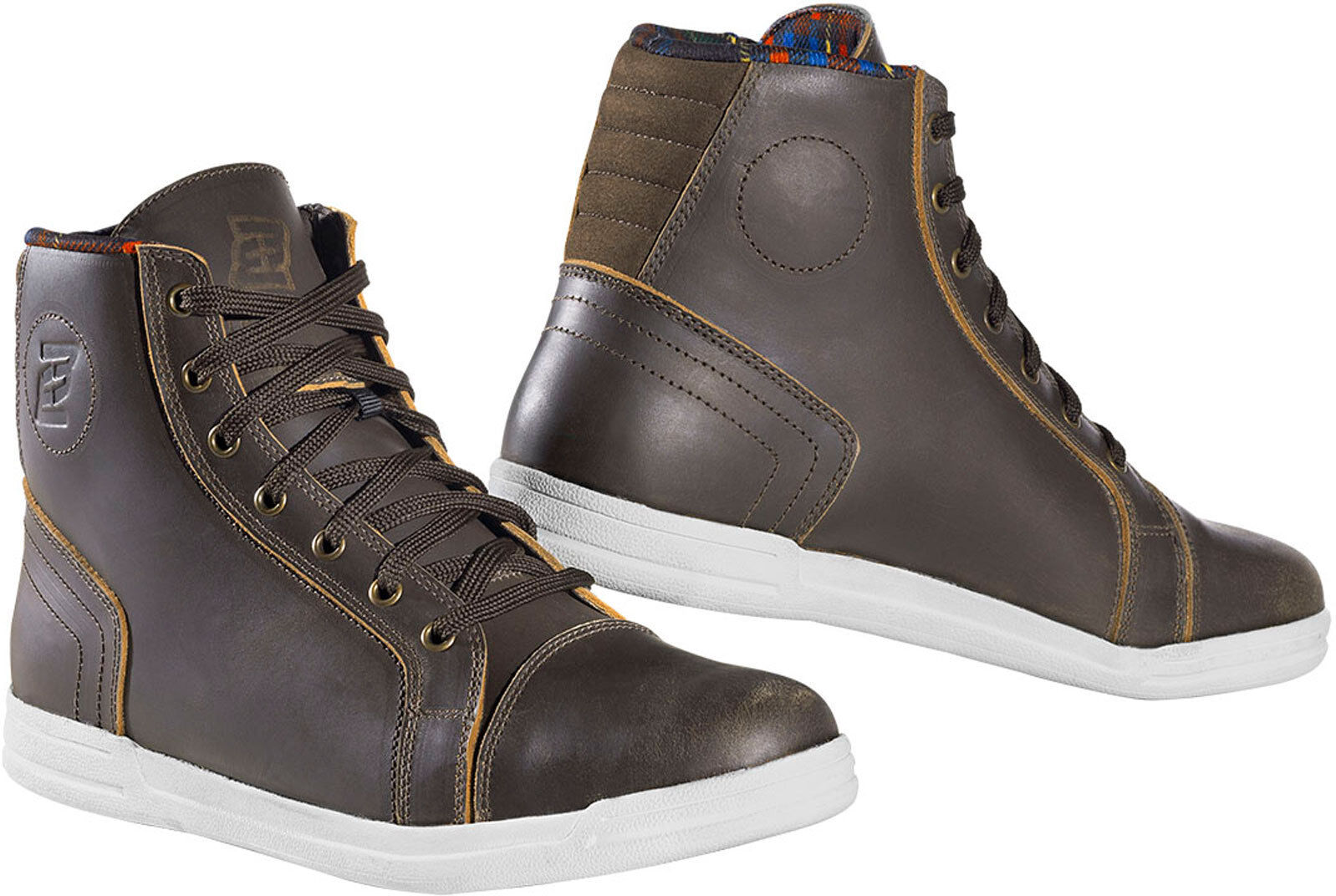 Bogotto Streetbiker Chaussures de moto Brun taille : 38