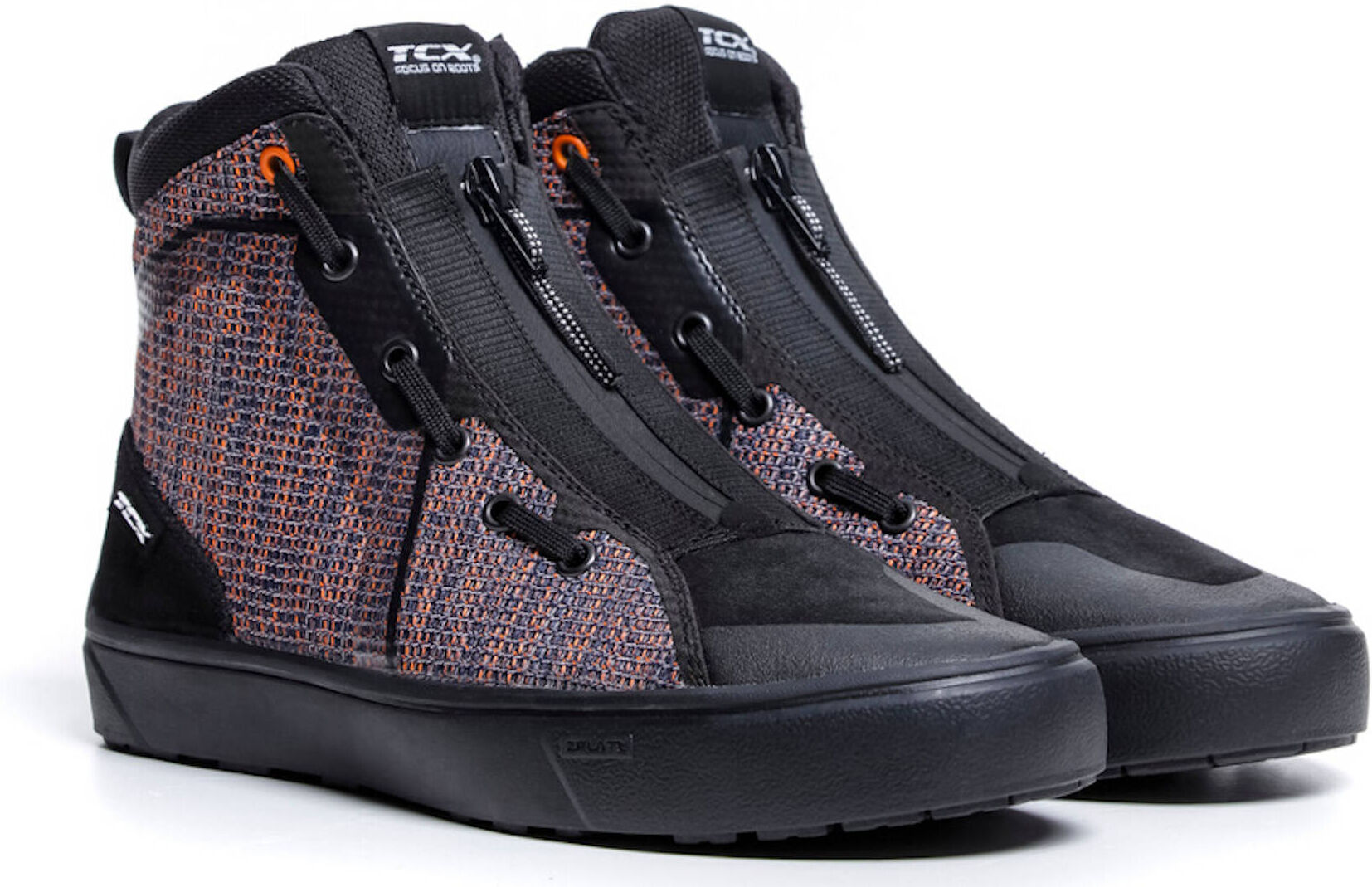 TCX Ikasu Air Chaussures de moto Noir Bleu Orange taille : 40